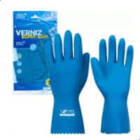 Luva de Látex Silver Azul  Luva de Látex Silver Azul